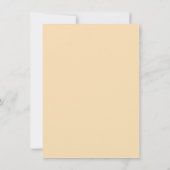 Wheat Fall Wedding Save the Date Invitations (Achterkant)