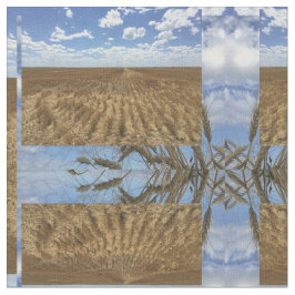 Wheat field and stock block Patroon fabric Stof
