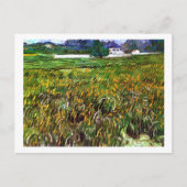 Wheat Field Auvers, White House Van Gogh Fine Art Briefkaart (Voorkant)