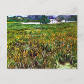 Wheat Field Auvers, White House Van Gogh Fine Art Briefkaart (Voorkant)