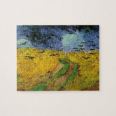 Wheat Field Crows Van Gogh Painting Art  Legpuzzel (Horizontaal)