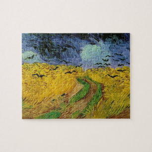 Wheat Field Crows Van Gogh Painting Art  Legpuzzel