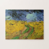 Wheat Field Crows Van Gogh Painting Art  Legpuzzel (Horizontaal)