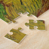 Wheat Field Crows Van Gogh Painting Art  Legpuzzel (Zijkant)