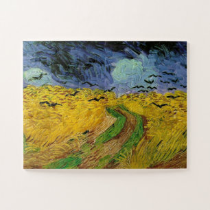 Wheat Field Crows Van Gogh Painting Art  Legpuzzel