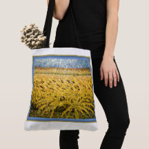 WHEAT FIELD Fine Art Fabric Bag