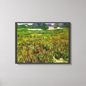 Wheat Field in Auvers door Vincent van Gogh Canvas Afdruk (Voorkant)
