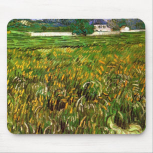 Wheat Field in Auvers door Vincent van Gogh Muismat