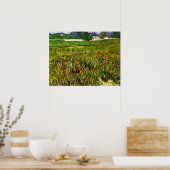 Wheat Field in Auvers door Vincent van Gogh Poster (Keuken)