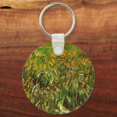 Wheat Field in Auvers door Vincent van Gogh Sleutelhanger (Voorkant)