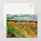 Wheat Field met Cornbloemen door Vincent van Gogh Briefkaart (Voorkant / Achterkant)