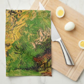 Wheat Field met Cornbloemen door Vincent van Gogh Theedoek (Quarter Fold)