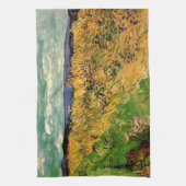 Wheat Field met Cornbloemen door Vincent van Gogh Theedoek (Verticaal)