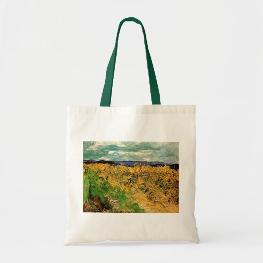 Wheat Field met Cornbloemen door Vincent van Gogh Tote Bag (Voorkant)