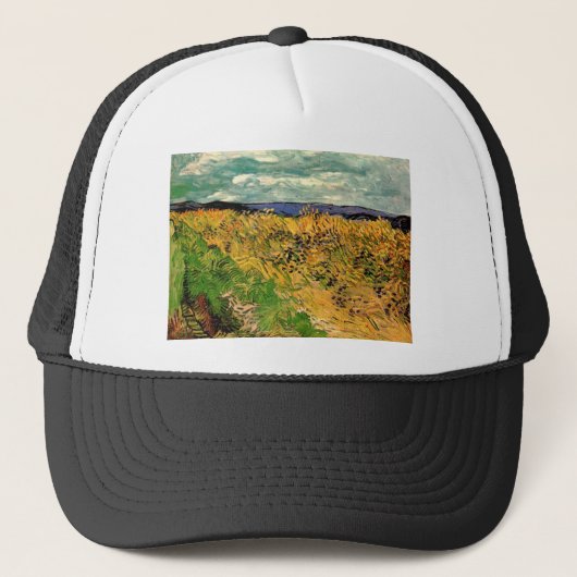 Wheat Field met Cornbloemen door Vincent van Gogh Trucker Pet (Voorkant)