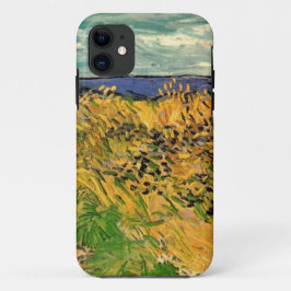 Wheat Field met Cornbloemen van Van Gogh. iPhone 11 Hoesje