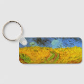 Wheat Field met Crows van Vincent van Gogh Sleutelhanger (Achterkant)