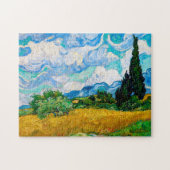 Wheat Field met Cypresses, Van Gogh Legpuzzel (Horizontaal)