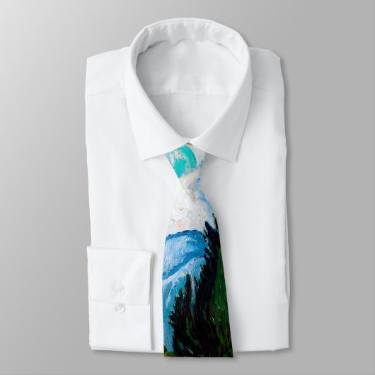 Wheat Field met Cypresses, Van Gogh Stropdas (Gebonden)