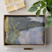 Wheat field met Cypresses Van Gough Decoupage Tissuepapier (Geschenk)