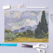 Wheat field met Cypresses Van Gough Decoupage Tissuepapier (Craft)
