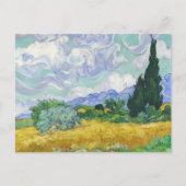Wheat Field met Cypresses van Vincent van Gogh Briefkaart (Voorkant)