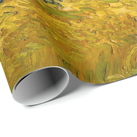 Wheat Field met Cypresses van Vincent Van Gogh Cadeaupapier (Rol Hoek)