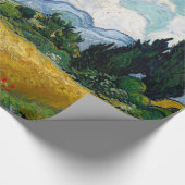 Wheat Field met Cypresses van Vincent Van Gogh Cadeaupapier (Hoek)