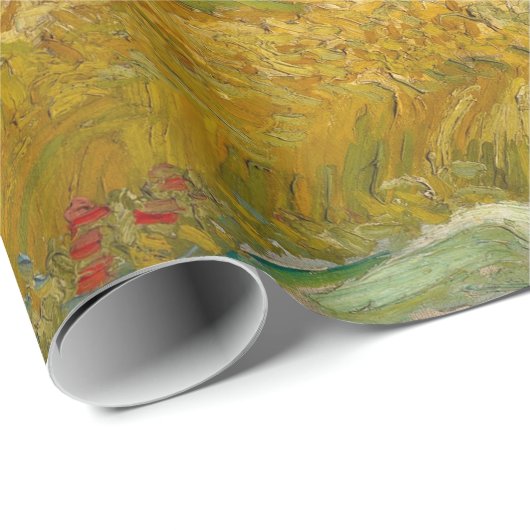 Wheat Field met Cypresses van Vincent Van Gogh Cadeaupapier (Rol Hoek)