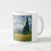 Wheat Field met Cypresses van Vincent van Gogh Grote Koffiekop (Voorkant rechts)