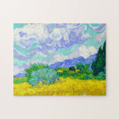 Wheat Field met Cypresses van Vincent Van Gogh Legpuzzel (Horizontaal)