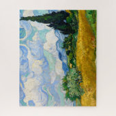 Wheat Field met Cypresses van Vincent Van Gogh Legpuzzel (Verticaal)