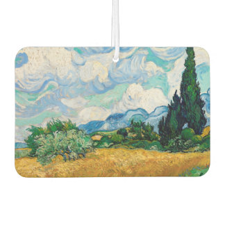 Wheat Field met Cypresses van Vincent van Gogh Luchtverfrisser