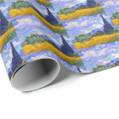 Wheat Field met Cypresses Vincent van Gogh 1889 Cadeaupapier (Rol Hoek)