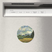 Wheat Field met Cypresses, Vincent Van Gogh Magneet (Insitu (Vaatwasser))