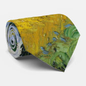 Wheat Field met Cypresses - Vincent Van Gogh Stropdas (Opgerold)