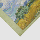 Wheat Field met Cypresses, Vincent van Gogh Tissuepapier (Detail)