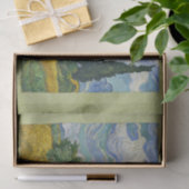 Wheat Field met Cypresses, Vincent van Gogh Tissuepapier (Geschenk)