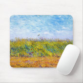 Wheat Field met een Lark van Vincent Van Gogh Muismat (Met muis)