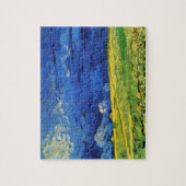Wheat Field under Clouded Sky by Vincent van Gogh Legpuzzel (Verticaal)