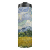 Wheat Field with Cypresses, Oil Painting, Van Gogh Thermosbeker (Voorkant)