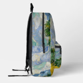 Wheat Field with Cypresses Van Gough Backpack Bedrukte Rugzak (Links)