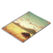 Wheat fields at sunrise notitieboek (Linkerzijde)