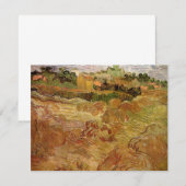 Wheat Fields met Auvers van Vincent van Gogh (Voorkant / Achterkant)