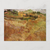 Wheat Fields met Auvers van Vincent van Gogh Briefkaart (Voorkant)