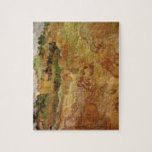 Wheat Fields met Auvers van Vincent van Gogh Legpuzzel (Verticaal)