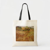 Wheat Fields met Auvers van Vincent van Gogh Tote Bag (Voorkant)