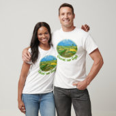 Wheat Fields op Auvers under Clouded Sky, van Gog T-shirt (Unisex)