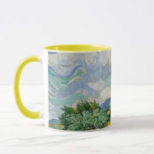 Wheat Fields Van Gogh Mug Mok (Links)