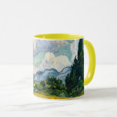 Wheat Fields Van Gogh Mug Mok (Voorkant rechts)